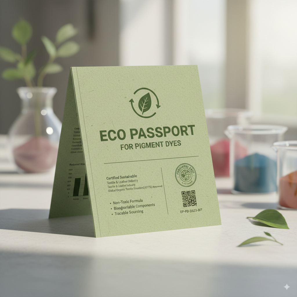 Eco Passport For Pigment Dyes